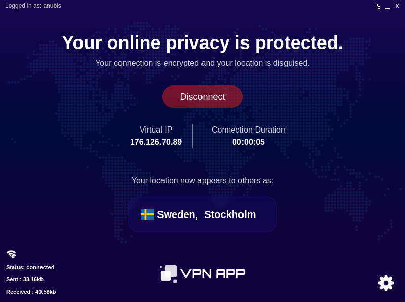 Brandable OpenVPN Electron GUI JS App Theme with Kill Switch, VPN Management and Remote Server Pull